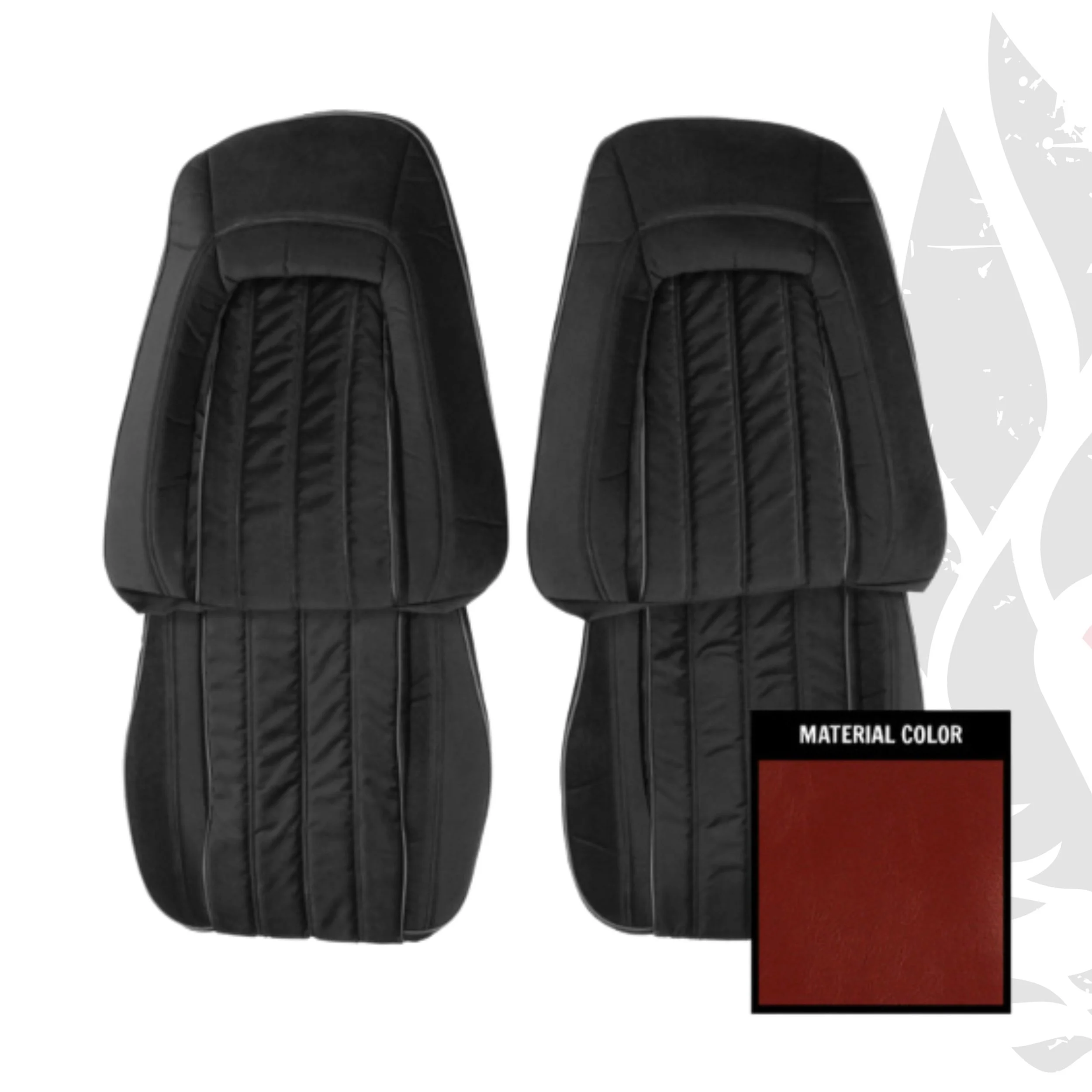 1977 Pontiac Firebird Trans Am Deluxe Vinyl Seat Upholstery Covers
